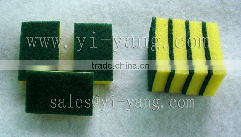 abrasive sponge scouring pad,for heavy duty cleaning