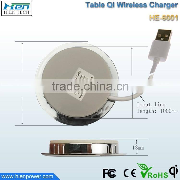 Made in China Electronics Supplier Qi Standard Magnetic Charger Embedded Wireless Chargers