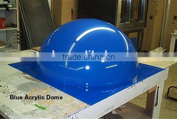 new products blue large acrylic dome plexiglass sphere