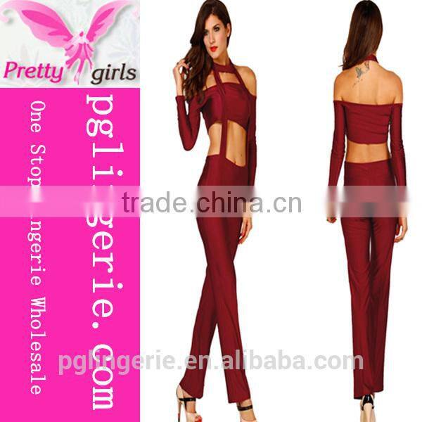 New arrival wholesale punk style bra set