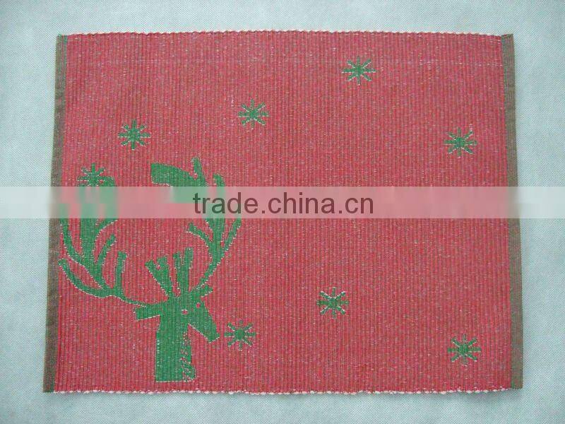 X-MAX RIBBED POLYCOTTON PLACE MAT