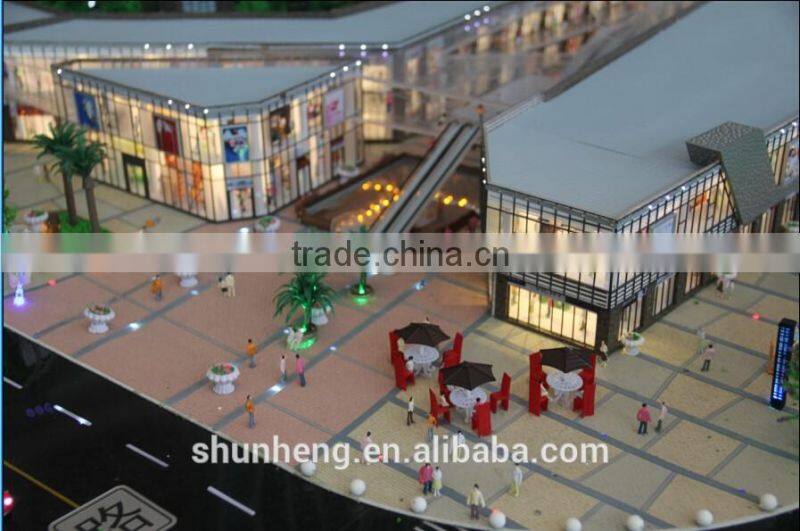 miniature building scale model,commercial center architectural scale model