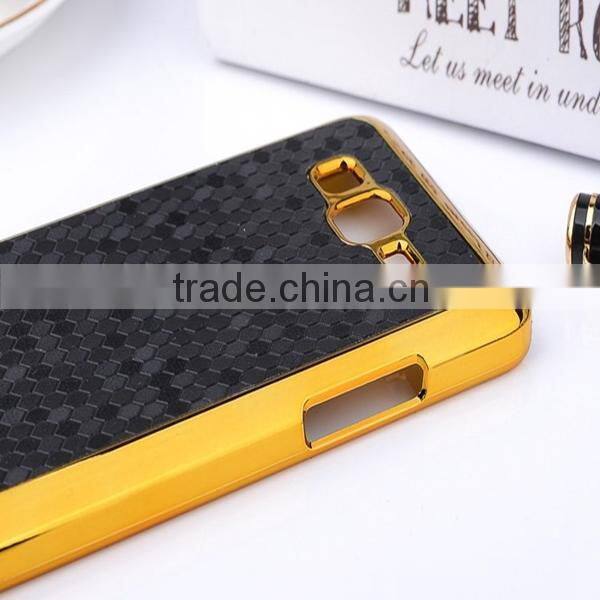 Diamond Football Gold Chrome Pattern Hard Case For Samsung Galaxy A5