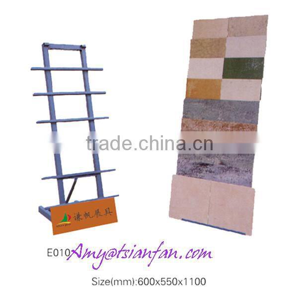Wood Floor Tile Display Rack-ME004 tsianfan stone show shelf ceramics tiles display stand