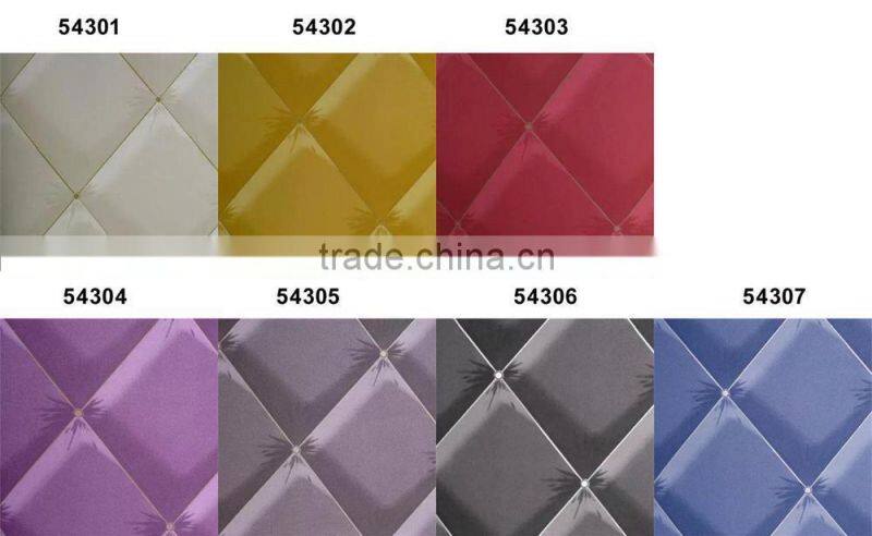 hot sale 3d pvc wall panel/wallpaper for house/hotel decoration