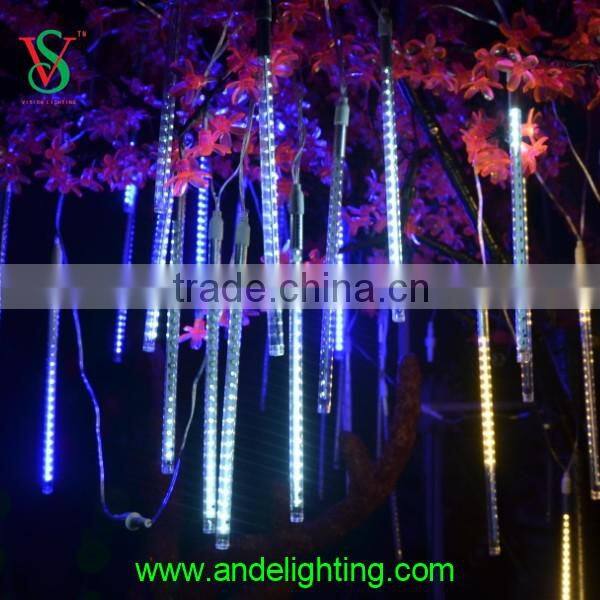 44 leds meteor light holiday outdoor lighting