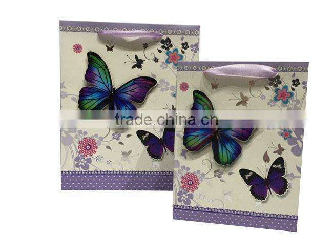 Fahsionable High Quality Gift Package Bag With Logo Printing