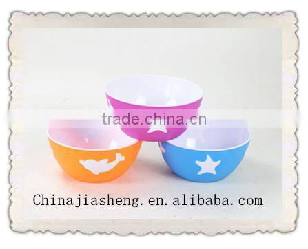 cheap roundness plastic cute bowl for children