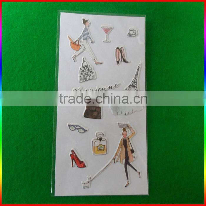 dress up DIY cartoon EVA sticker