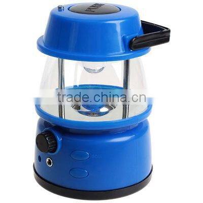 rechargeable led emergency lantern with radio