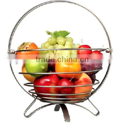 stainless steel wire fruit basket