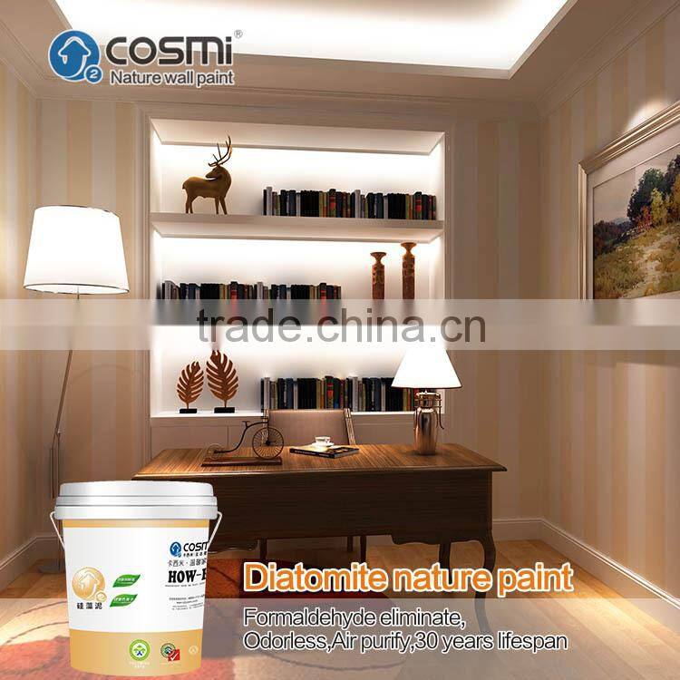 Diatomite wallpaper paint, wall art paint, wall patterns paint