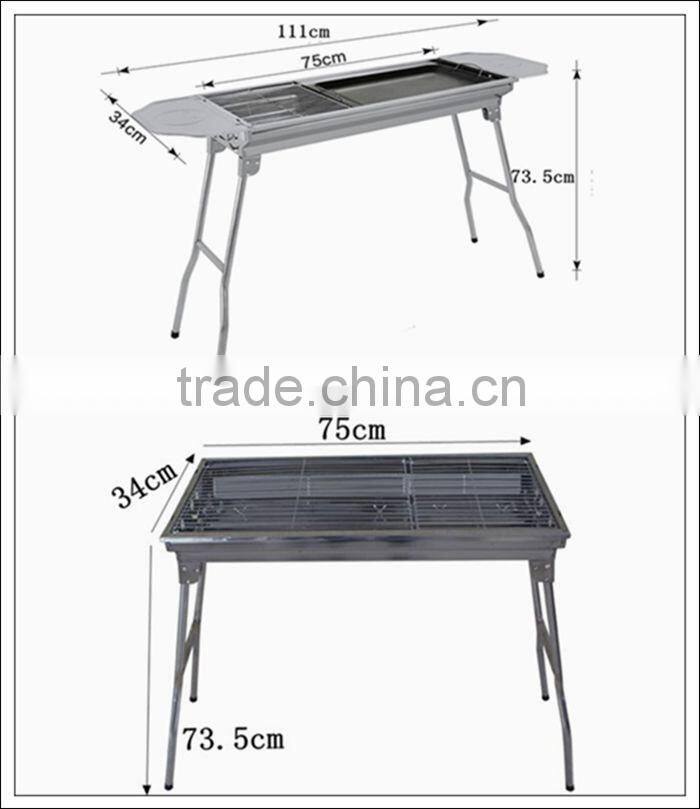 Portable outdoor BBQ grills for Picnic