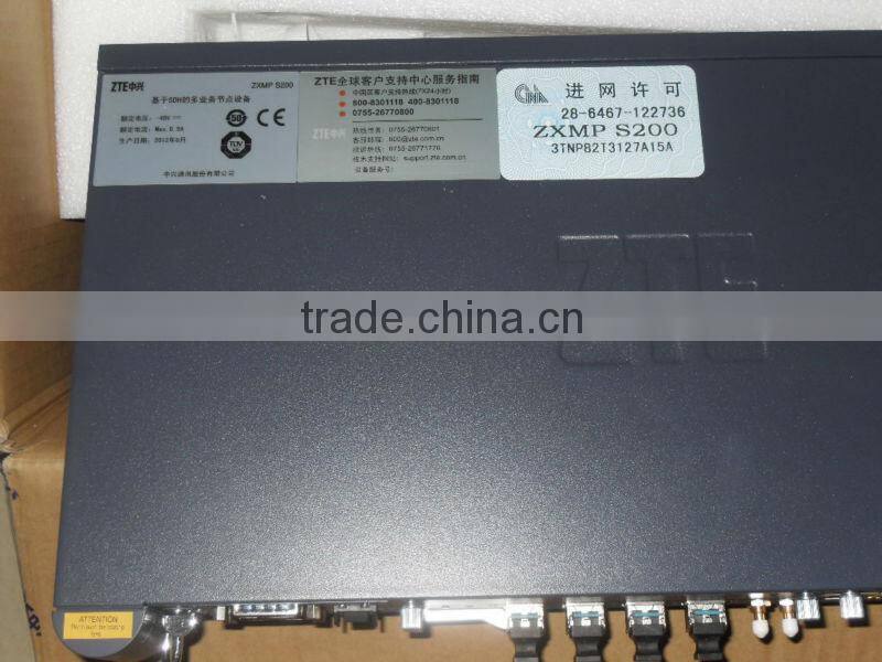 original new zte SDH equipment ZTE network equipment S200