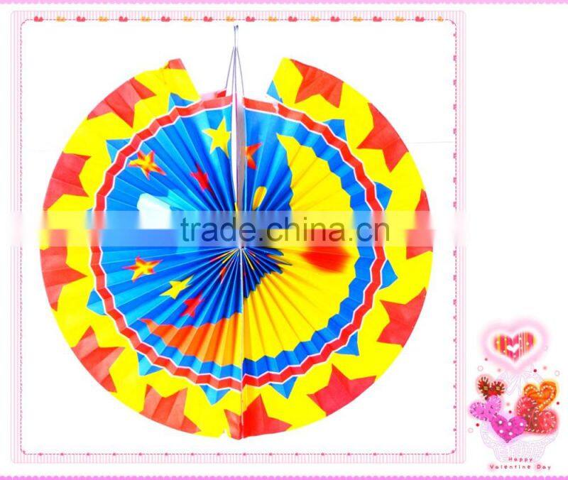 V shape paper lanterns