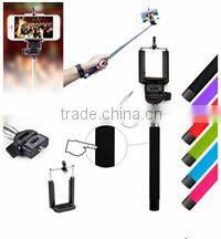 Handheld monopod selfie stick, monopod with cable, telescopic hot stick