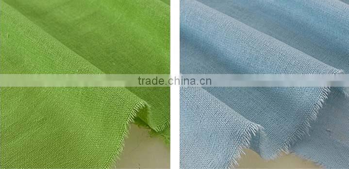 cotton linen blended fabric for shirting cloth