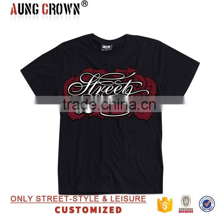 New Custom T Shirts Design 100% Cotton Wholesale Plus Size Soft Cotton Screen Printing