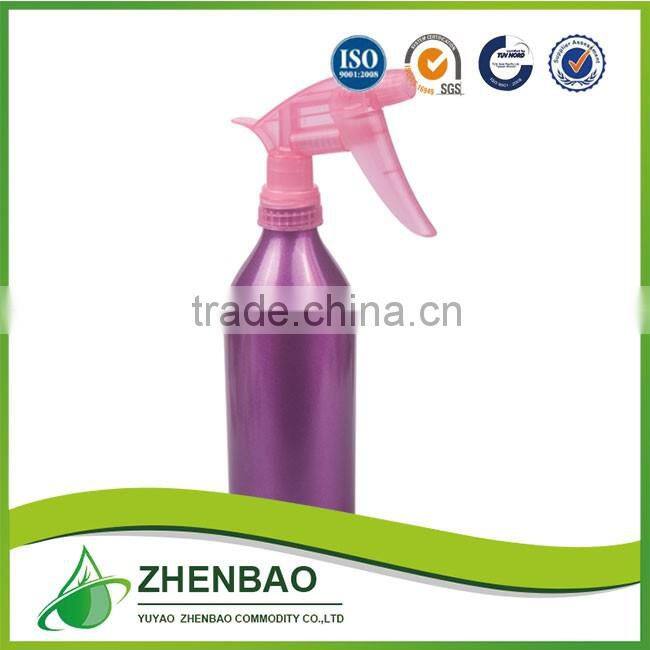 Empty aluminum travel size cosmetics bottles
