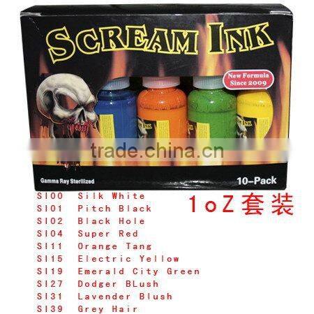 Scream ink,tattoo ink,tattoo supply