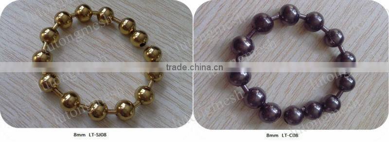 metal room divider beads