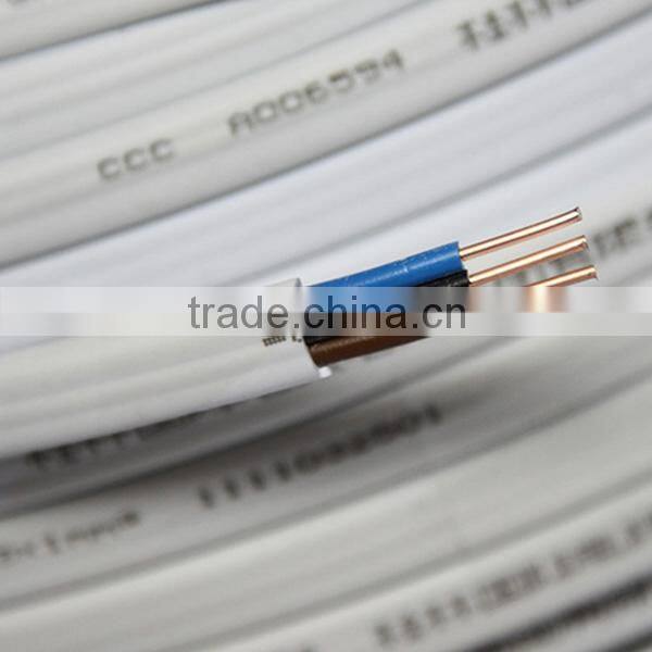 300/500V PVC insulated flat YDYP twin cable