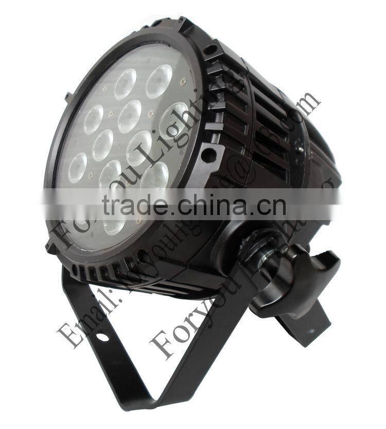 Super Quiet Blizzard Lighting ToughPar V12 RGBWAUV Outdoor Waterproof 12*18W RGBWA+UV LED Par Light