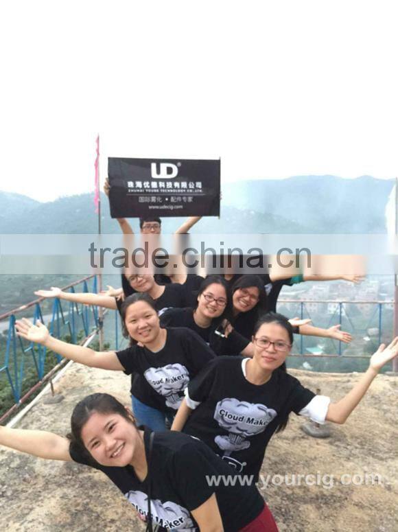 UD RDA Vapor tank Atomizer Hunter with spiral slot inside for huge vapor