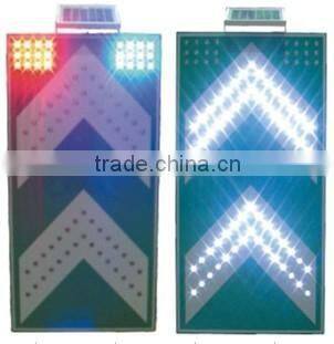 solar powered portable Ultra bright solar traffic arrow marker
