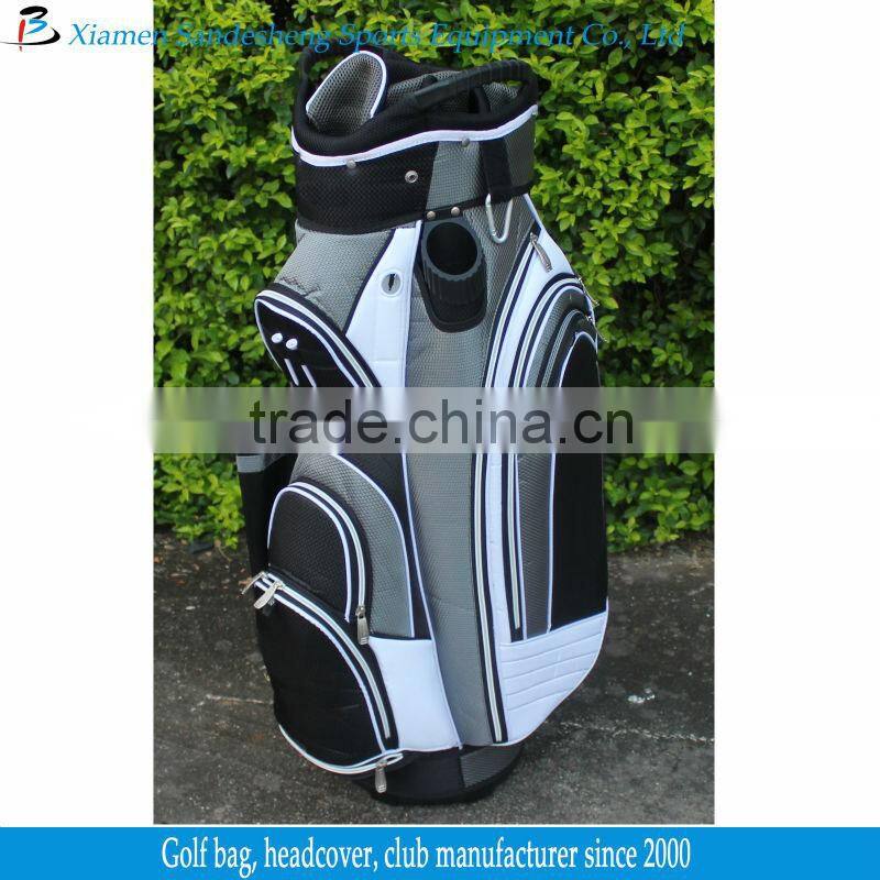 Stand PU Leather Waterproof Golf Bag