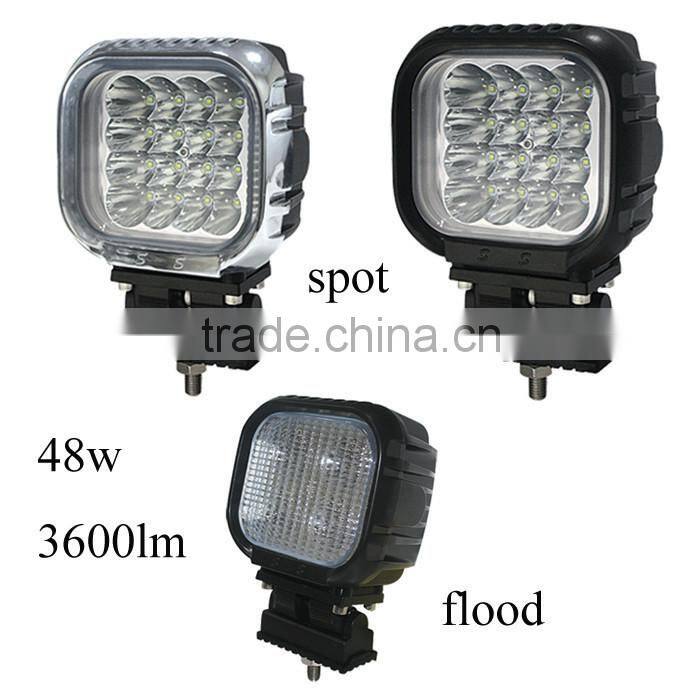 48W 9-40V Cree LED Work Light for Truck/utv 4x4