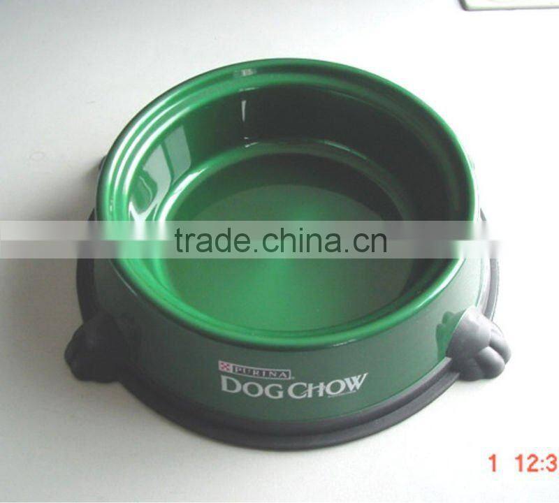 Non-slip dog bowl