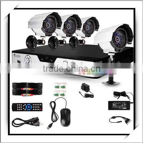 For Zmodo 4 Channel Full D1 DVR Cheap Home Security Camera System
