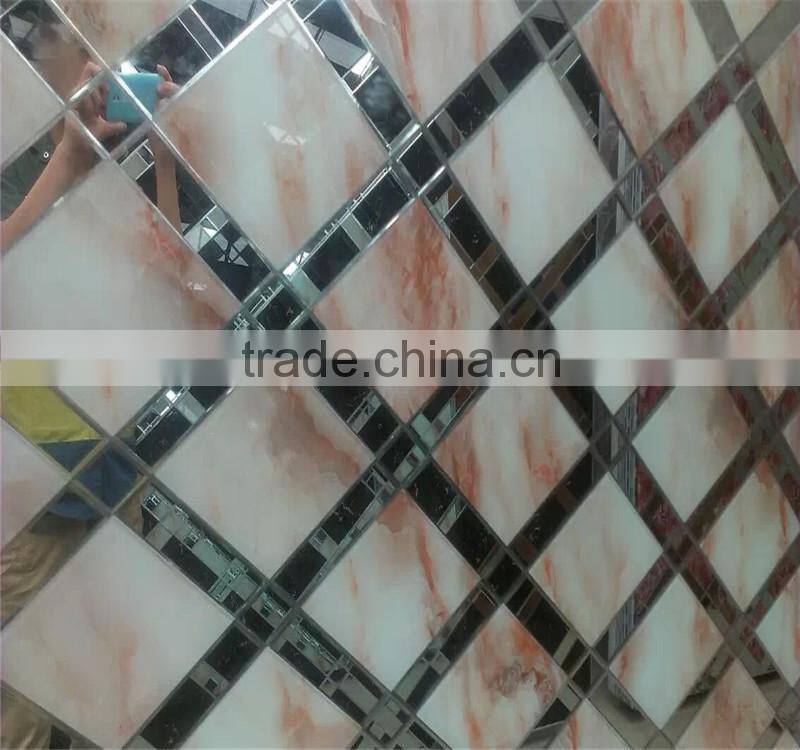 300*300mm 400*400mm 3d decorative wall mirror