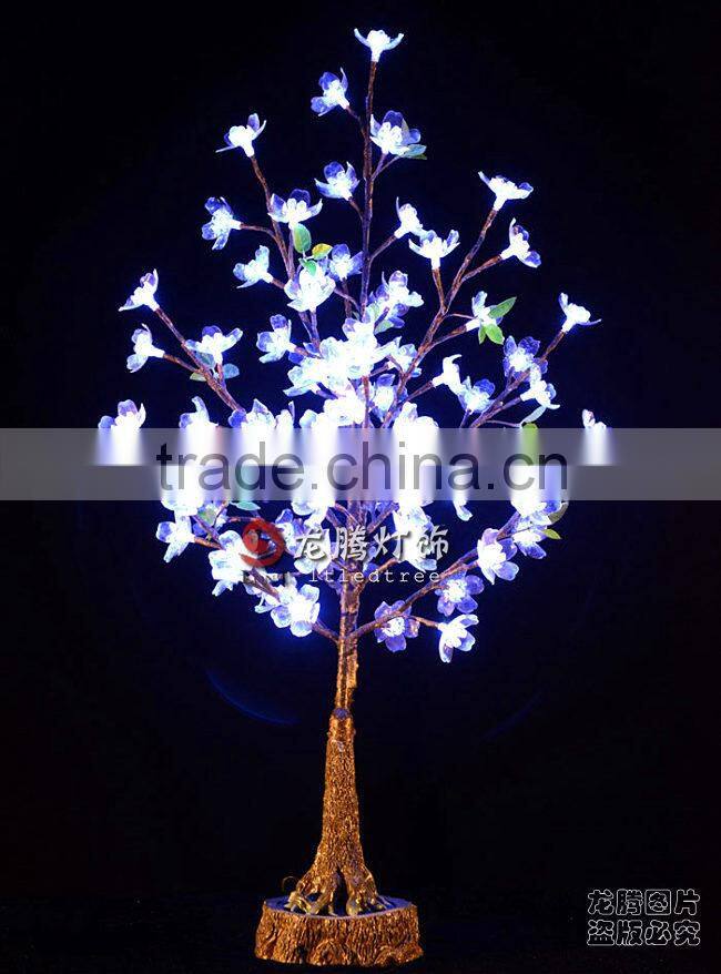1m White blossom indoor decoration led bonsai tree light