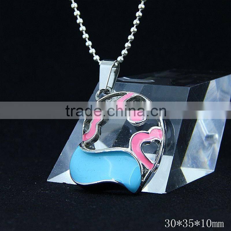 hot selling enamel heart pendants for wholesale