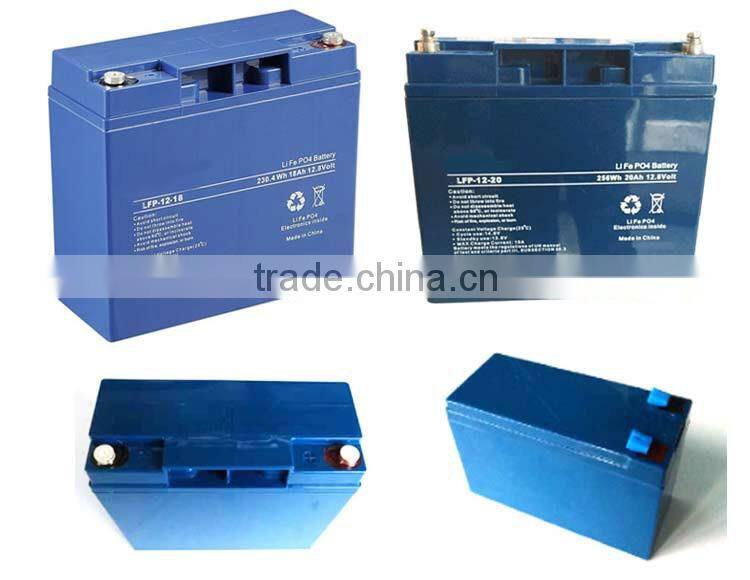 deep cycle Lithium ion 12V 22Ah LiFePO4 lithium ion car battery
