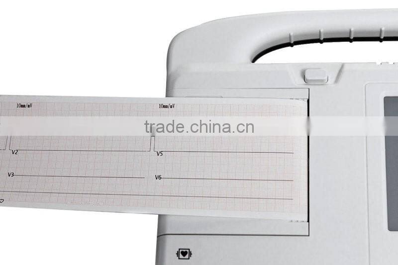 CE&FDA Approved 3 Channel Portable Digital ECG/EKG low price