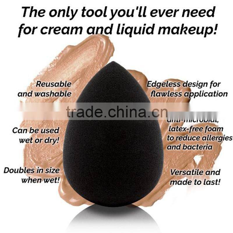 New package Makeup Sponge Blender /soft Beauty tools / Cosmetics makeup sponge puff with a face washing soap