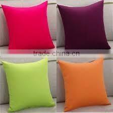 plain pillow cover quality cotton pillow cover