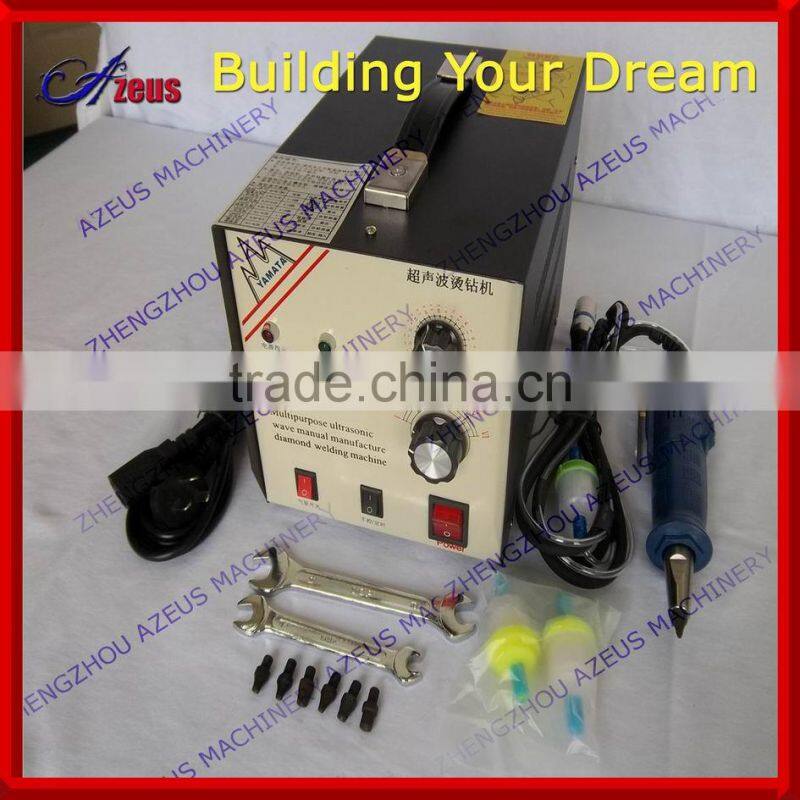 2014 Most popular Apparel & Textile Machinery Ultrasonic portable rhinestone fix machine