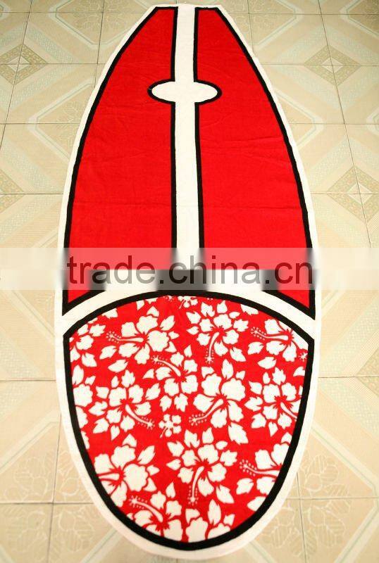 High Quality 100% Cotton Special Shaped Beach Towels
