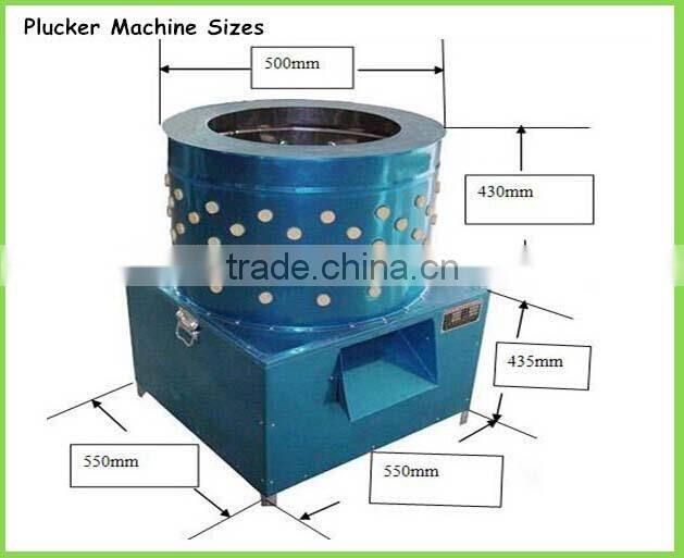 hotel use electric automatic poultry processing plant chicken plucker turkey feather depilator