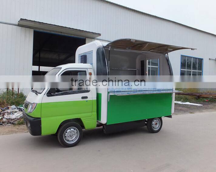 high quality fast food snack dinner car or cart made in China