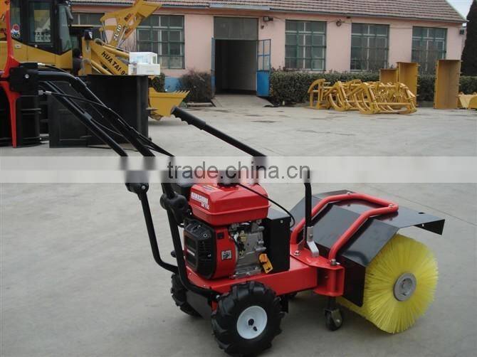 small street sidewalk gas powered snow sweeper SX0680