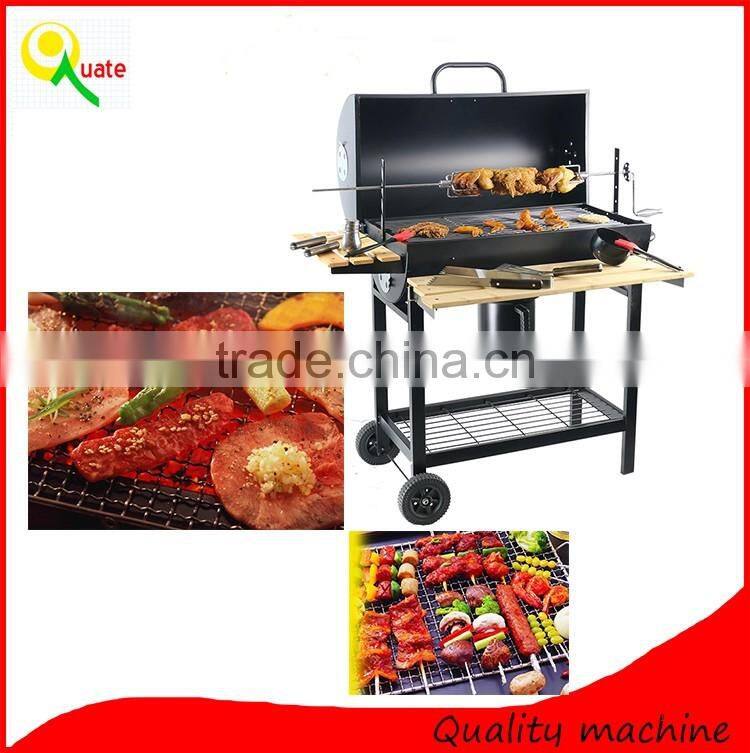 Round wood fire Outdoor Huge BBQ Grill for hot sale