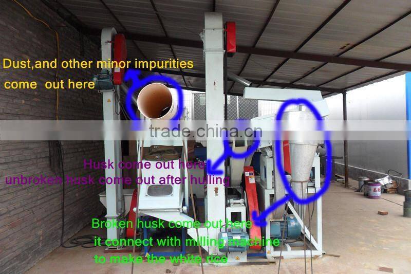 rice mill machine destoner little broken rice