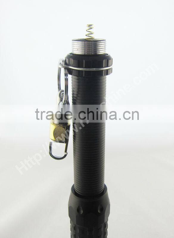 t6 high power led telescopic zoom police flashlight