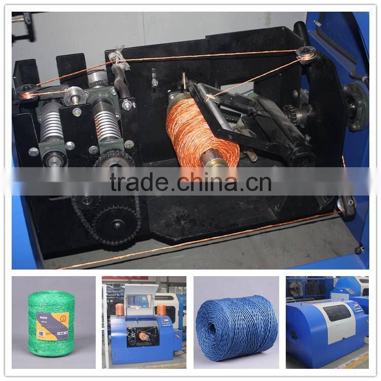 PLASTIC TWINE TWISTER MACHINE TWISTER+WINDER (9kg spool) : https://youtu.be/r-nA2tYRpuI