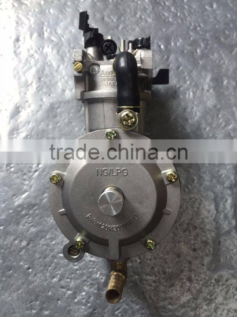 high quality dual fuel NG / LPG carburetors for gasoline generators